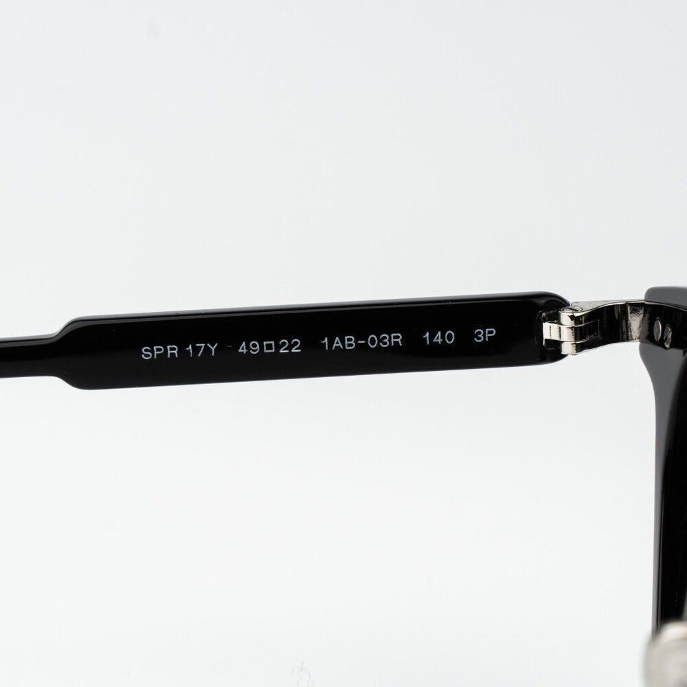 Prada Women Sunglasses Black Green Polarized Oval PR17YS 1AB03R BRAND NEW - Picture 9 of 13